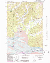 Rosburg 1949 topographic map thumbnail