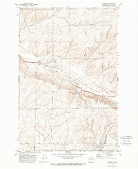 Roxboro 1970 topographic map preview