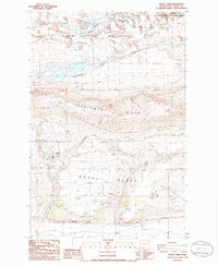 Royal Camp 1986 topographic map thumbnail