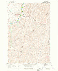Rulo 1966 topographic map thumbnail