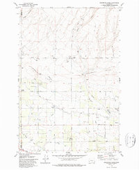 Sagebrush Ridge 1979 topographic map thumbnail