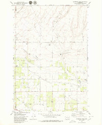 Sagebrush Ridge 1979 topographic map thumbnail