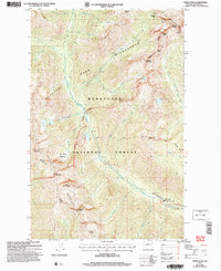 Saska Peak 2004 topographic map thumbnail
