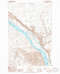 Savage Island 1986 topographic map thumbnail