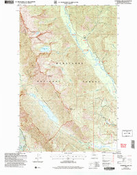 Schaffer Lake topographic map thumbnail