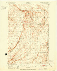 Scooteney Lake topographic map thumbnail