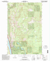 Scotchman Lake 1992 topographic map thumbnail