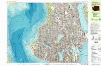 Seattle North 1983 topographic map thumbnail