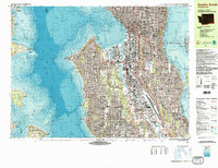 Seattle South 1983 topographic map thumbnail
