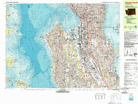 Seattle South 1983 topographic map thumbnail