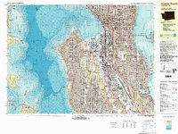 Seattle South 1983 topographic map thumbnail