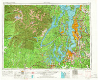 Seattle 1958 topographic map thumbnail