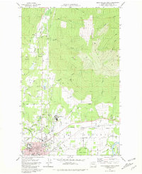 Sedro-Woolley North 1981 topographic map thumbnail