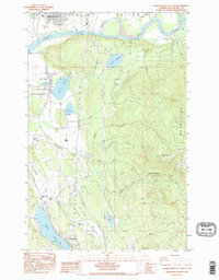 Sedro-Woolley South 1985 topographic map thumbnail