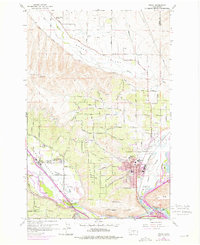 Selah 1958 topographic map thumbnail