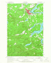 Shelton 1953 topographic map thumbnail