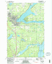 Shelton 1981 topographic map thumbnail