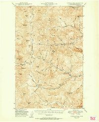 Sherman Peak 1951 topographic map thumbnail