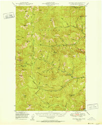 Sherman Peak 1951 topographic map thumbnail