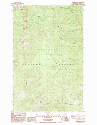 Sherman Peak 1985 topographic map thumbnail