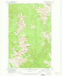 Shull Mtn. 1969 topographic map thumbnail