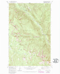 Silver Falls 1968 topographic map preview