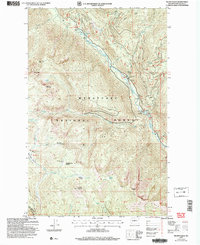 Silver Falls 2004 topographic map thumbnail