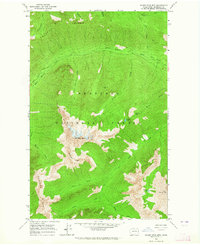 Silver Star Mtn. 1963 topographic map thumbnail