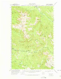 Silverton 1957 topographic map preview