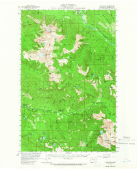 Silverton 1957 topographic map preview