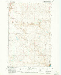 Sims Corner 1968 topographic map preview