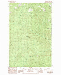 Sitdown Mtn. 1985 topographic map preview