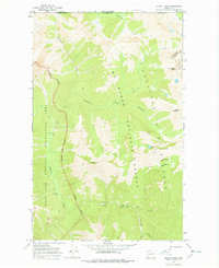 Skagit Peak 1969 topographic map thumbnail
