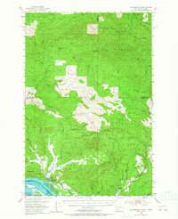 Skamokawa 1953 topographic map thumbnail