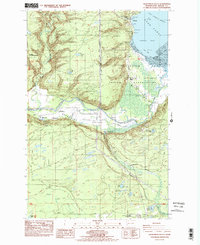 Skokomish Valley 1986 topographic map thumbnail