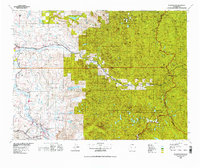 Skykomish River 1975 topographic map thumbnail