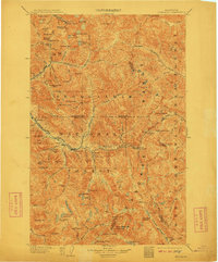 Skykomish 1905 topographic map thumbnail