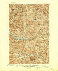 Skykomish 1905 topographic map thumbnail
