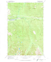 Skykomish 1965 topographic map preview