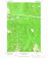 Skykomish 1965 topographic map thumbnail