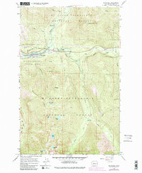 Skykomish 1965 topographic map thumbnail