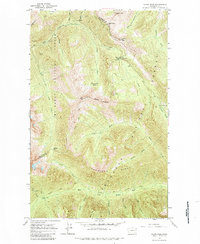 Slate Peak 1963 topographic map preview