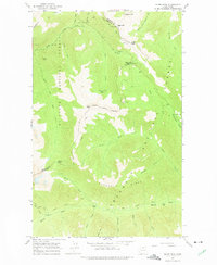 Slate Peak 1963 topographic map thumbnail