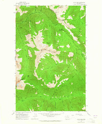 Slate Peak 1963 topographic map thumbnail