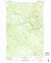 Sleeping Beauty 1970 topographic map thumbnail