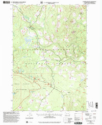 Sleeping Beauty 1998 topographic map thumbnail