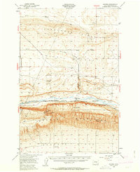 Smyrna 1950 topographic map thumbnail
