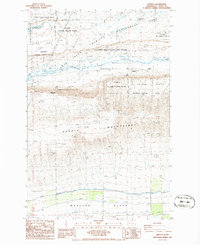 Smyrna 1986 topographic map thumbnail