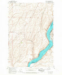 Snake River 1966 topographic map thumbnail