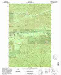Snider Peak 1995 topographic map thumbnail